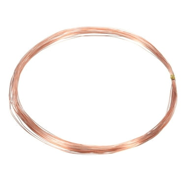 99.99% 28 Gauge 0.3mm Pure Copper Wire 10m/33 ft Soft Craft Copper Wire for Jewelry Making Beading DIY Crafts Supplies, Copper