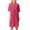 Hot Pink, variant on Cool Clothing Women Cotton Short-Sleeve Sleep Shirt Regular