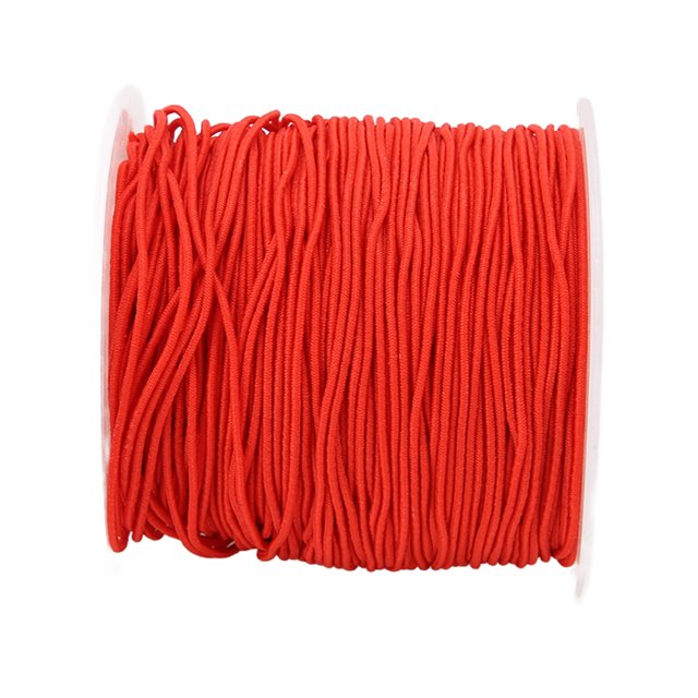 Bead String, Premium Material Fine Luster Elastic Cord Soft Texture Sturdy Durable Wide Application For DIY For Necklace For Beads