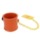 thumbnail image 1 of Cerradura De Pasador De Quinta Rueda Para Remolque, Etiqueta De Advertencia Amarilla, Cerradura Antirrobo De Quinta Rueda, A Prueba De Deformación De Metal Con 2 Llaves Para RV, 1 of 7