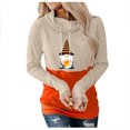 thumbnail image 1 of Blusa de manga larga con estampado de Halloween informal a la moda para mujer Fridja  fjkfkj4596, 1 of 6