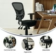 thumbnail image 5 of Flash Furniture Nicholas Ergonomic Mid-Back Swivel Office and Gaming Chair, Black, 5 of 21