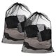 thumbnail image 1 of Bolsas de Lavandería de Malla 24x36 IN con Cordón [2PCS] - Forro de Lavandería Grande y Duradero - [Negro] Bolsas de Malla, 1 of 6