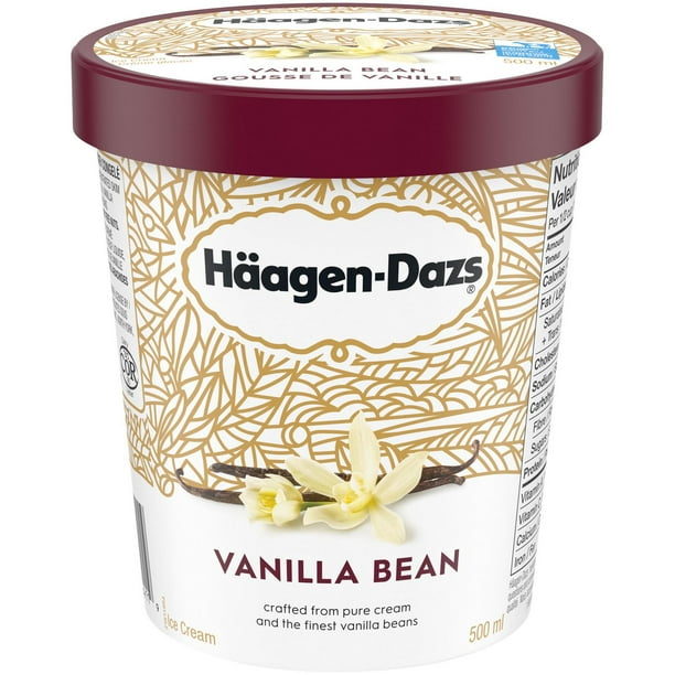 Crème glacée HÄAGEN-DAZS® Gousse de vanille 500 ml
