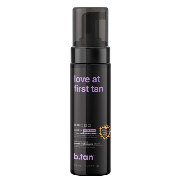 B.tan Love at First Tan 1 Hour Express Self Tan Mousse 6.7 fl oz