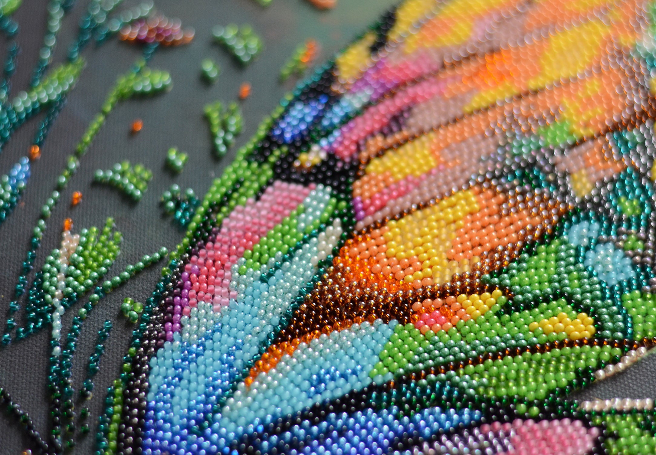 Main Bead Embroidery Kit - Shades of Summer AB-947