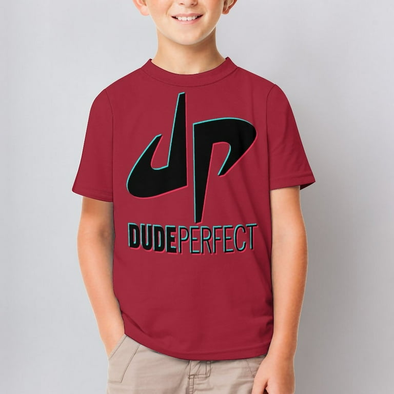 Dude Perfect T-Shirt for Boys And Girls, Funny Short Sleeve Shirts