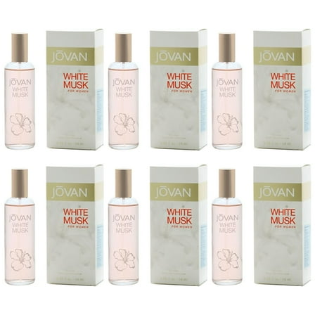 Pack of (6) Jovan White Musk By Jovan For Women, Cologne Spray, 3.25-Ounce Bottle
