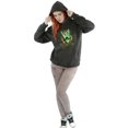 thumbnail image 3 of DC Bombshells Chandail à Capuchon Femme Poison Ivy Badge Heather, 3 of 5