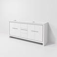 thumbnail image 6 of Lafarre 72 in W x 20 in D White Double Bath Vanity and White Quartz Top, 6 of 9