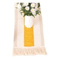 thumbnail image 1 of CSChome Chemin de Table Ferme Chemin de Table Court à Franges Super Doux Résistant à l'Usure Long Lavable Nappe de Table, 1 of 6