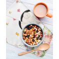 thumbnail image 3 of Easter Kitchen Dish Towels for Drying Dishes Set of 3, Spring Rabbit Feet Eggs Botanical Blooms Flowers Waffle Weave Microfiber Hand Tea Bathroom Towels Quick Dry & Absorbent Towel 12x12, 3 of 7