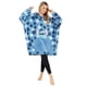 thumbnail image 1 of Sudadera con capucha Disney Stitch para mujer, forro polar cálido, azul, 1 of 7