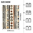 thumbnail image 2 of FORMRS 1-Subject Spiral Notebook 8" x 5" College Ruled 60 Refillable Sheet A5 Hard Cover, 2 Pack, Black Abstract Dots, 2 of 7