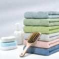 thumbnail image 5 of Soft Linen Washcloths for Bathroom Cotton Wash Cloth Set, 13x29 in Soft Rags for Body and Face Washcloths, 5 of 7