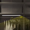 thumbnail image 3 of Luz de pequeña sala con Sensor de movimiento inalámbrico, con pilas, magnética, debajo del Sensor de movimiento del mostrador, para vitrina, esca Luz blanca negra Salvador Luces del Gabinete, 3 of 9