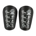 thumbnail image 2 of Almencla 2 Pieces Mini Soccer Shin Guards Adult Sports Protective Gear Leg Protection M 7.8cmx12cm, 2 of 8