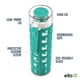 thumbnail image 2 of Botella de agua Ello Syndicate, vidrio reutilizable, 590 ml, sin BPA, color menta, 2 of 7