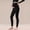Black, variant on Maternity Leggings over the Belly Adjustable Waistband Pregnancy Pants Soft Cotton Thermal Underwear Layer for Everyday Wear Black Pink Beige Red Gray Khaki One Size