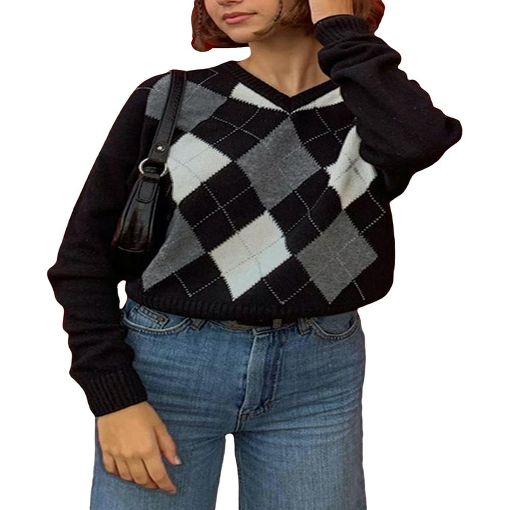 Pull Femme Chic Col V - Cachemire Hiver Léger, Grande Taille, Style Vintage Élégant - 3
