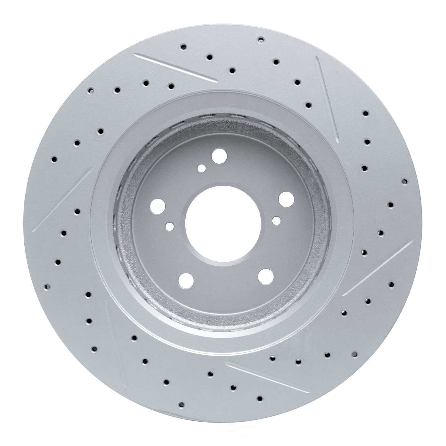 Dynamic Friction Company 830-58026L DFC Geoperformance Rotor - Drilled and Slotted