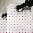 thumbnail image 3 of Ambesonne Coral Grommet Curtain, Classical Soft Polka Dots, 50" x 84", Coral Hot Pink White, 3 of 6