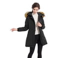 thumbnail image 4 of Orolay Women's Mid-Length Button and Zipper Closing Down Coat, 4 of 5