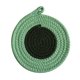 thumbnail image 2 of Mantel individual trenzado de cuerda de algodón Strade Fareast Limited 18cm Verde, 2 of 8