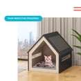 thumbnail image 2 of Casa para mascota Poli Pets 48x48x48cm negro PP-CPMWH-48CM, 2 of 6
