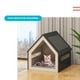 thumbnail image 2 of Casa para mascota Poli Pets 48x48x48cm negro PP-CPMWH-48CM, 2 of 6