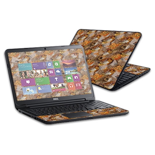 Skin For Dell Inspiron 15 i15RV Laptop 15.6" Pheasant Feathers