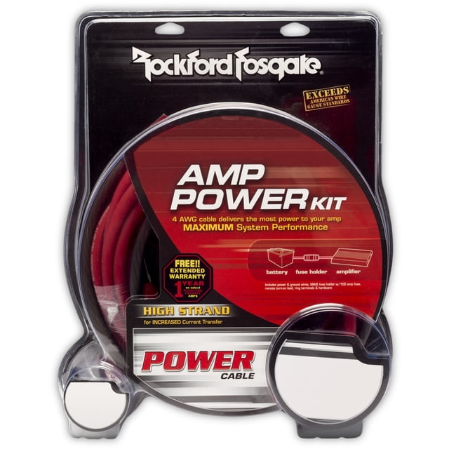 Kit de Instalación de Amplificador Rockford Fosgate RFK1