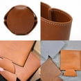 thumbnail image 3 of 10PCS Leather Can Cooler : Slim Beer Can Cooler Insulated, Reusable Drink Sleeves for Iced Drinks,Beer Cooler for Cans (Gray), 3 of 7