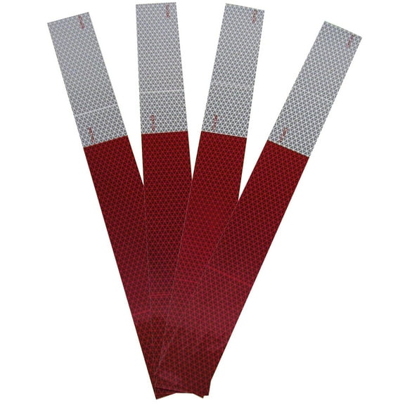 Peterson Manufacturing 2" x 18" 4 Pieces Reflective Tape