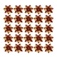 thumbnail image 2 of ¡Liquidación en decoración navideña! Giyblacko - 25 flores artificiales brillantes con pinzas para árbol de Navidad., 2 of 8