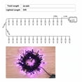 thumbnail image 3 of TETOU Halloween Lights, 33ft 100 LED Battery Halloween Lights, 8 Modes String Lights with Timer, Indoor Outdoor Waterproof mini Lights String for Halloween Bedroom Patio Decor - Purple, 3 of 7
