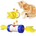 thumbnail image 4 of Juguete Para Mascotas, Vaso De Rotación Libre De 360 ​​Grados, Pluma De Juguete, Divertido Palo Para Gatos, Suministros Para Gatos Noticed PT002701-04, 4 of 6