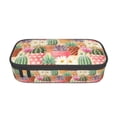 thumbnail image 5 of Geaub succulent and cactus super large storage pencil case - multi-compartment, washable polyester, quick access design, easy grip handle, for students and professionals, 5 of 8
