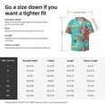 thumbnail image 5 of Kdxio Men'S Hawaiian Shirt For Men Short Sleeve Shirt Cartoon Map Of Europe Summer Casual Holiday Beach Button Down T-Shirts, 5 of 5