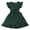 A01-Dark Green, variant on CAICJ98 Toddler Girl Dress Summer Ruffle Sleeve Tutu Princess Casual Knit Dresses for Girls Dark Green,5-6 Years