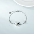 thumbnail image 4 of AOBOCO Cremation Jewelry for Ashes Sterling Silver Butterfly/Dragonfly Urn Bracelet for Ashes Memorial Keepsake Box Jewelry for Human Ashes Pet Ashes, 4 of 5