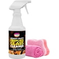 thumbnail image 1 of Kit limpiador de cristales para chimenea Quick N Brite 473 ml, paquete de 1, 1 of 7
