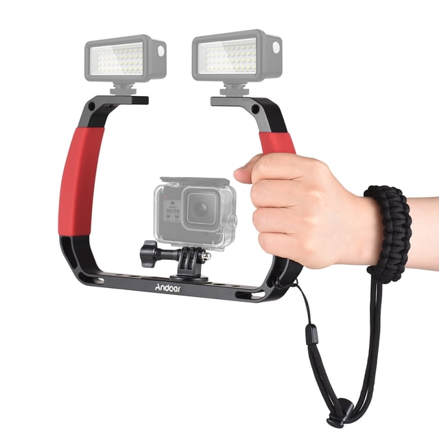 Andoer Sports Camera Underwater Diving Rig Handheld Stabilizer for Action