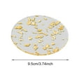 thumbnail image 4 of 1Pcs Acrylic Gold Leaf Tea Thermal Insulation Crafts Coffee, 4 of 6