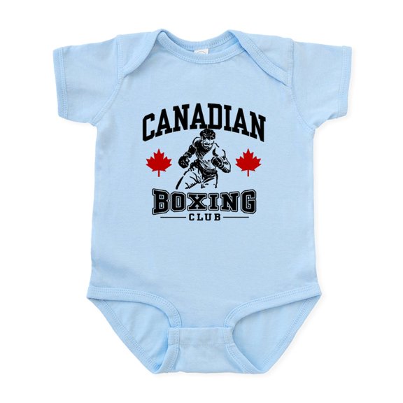 CafePress - Canadian Boxing Infant Bodysuit - Baby Light Bodysuit, Size Newborn - 24 Months