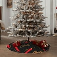 thumbnail image 6 of Bingfone Christmas Tree Skirt Mat Christmas Decoration Interior 30"-Hot Chili, 6 of 8