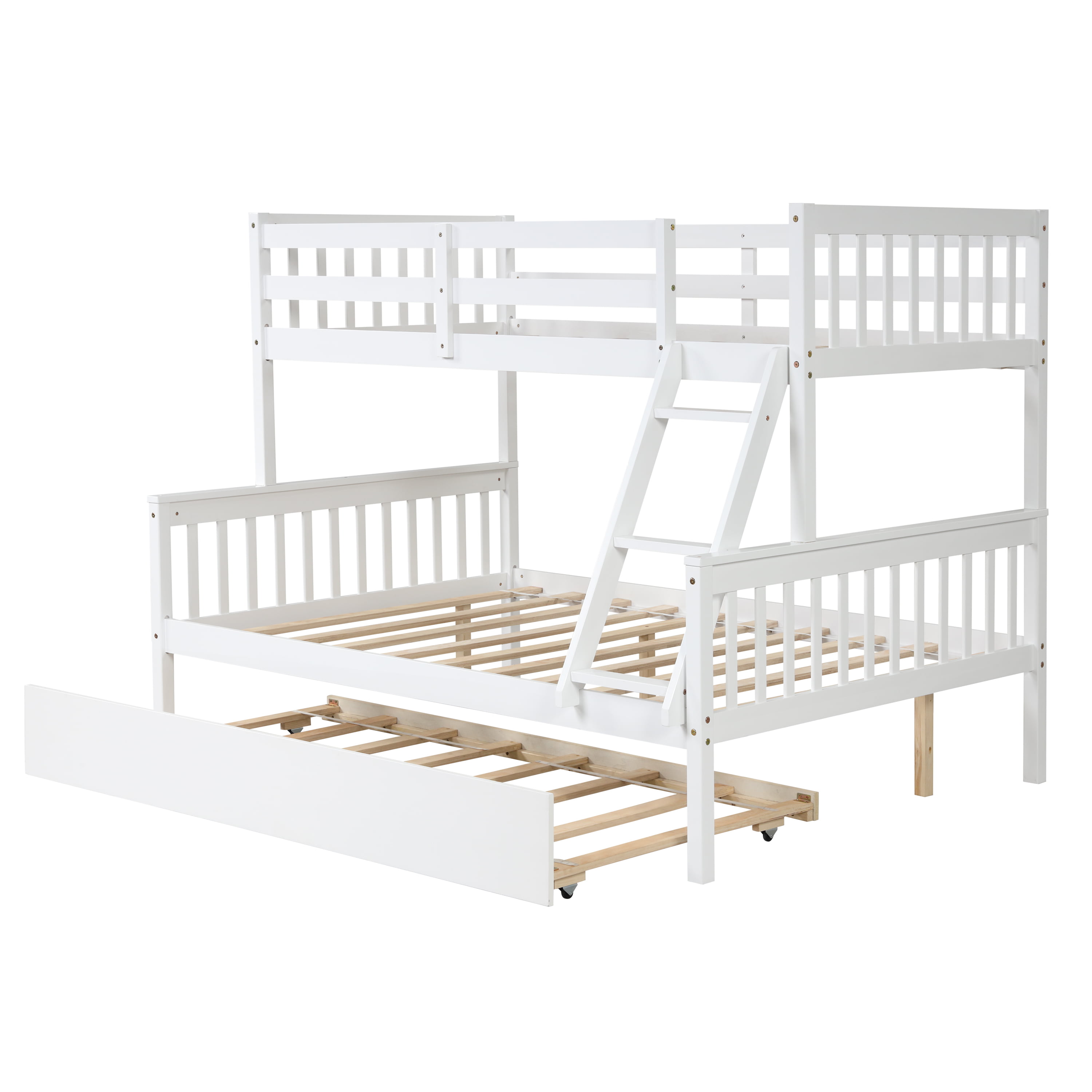 Twin Over Full Bunk Bed With Trundle, All Modern Twin Over Full Bunk Bed With Trundle