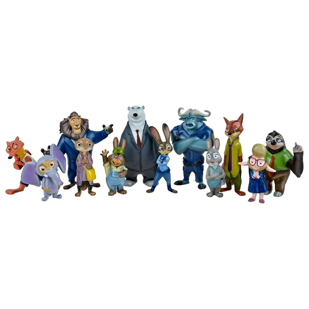 zootopia toy set