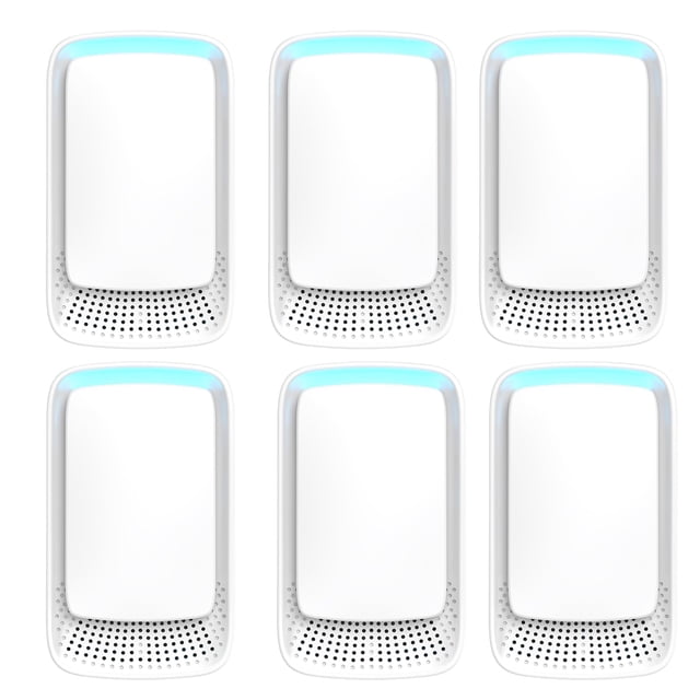 Purificador de aire KLVEU Plug-in de iones negativos para el hogar (6 unidades)