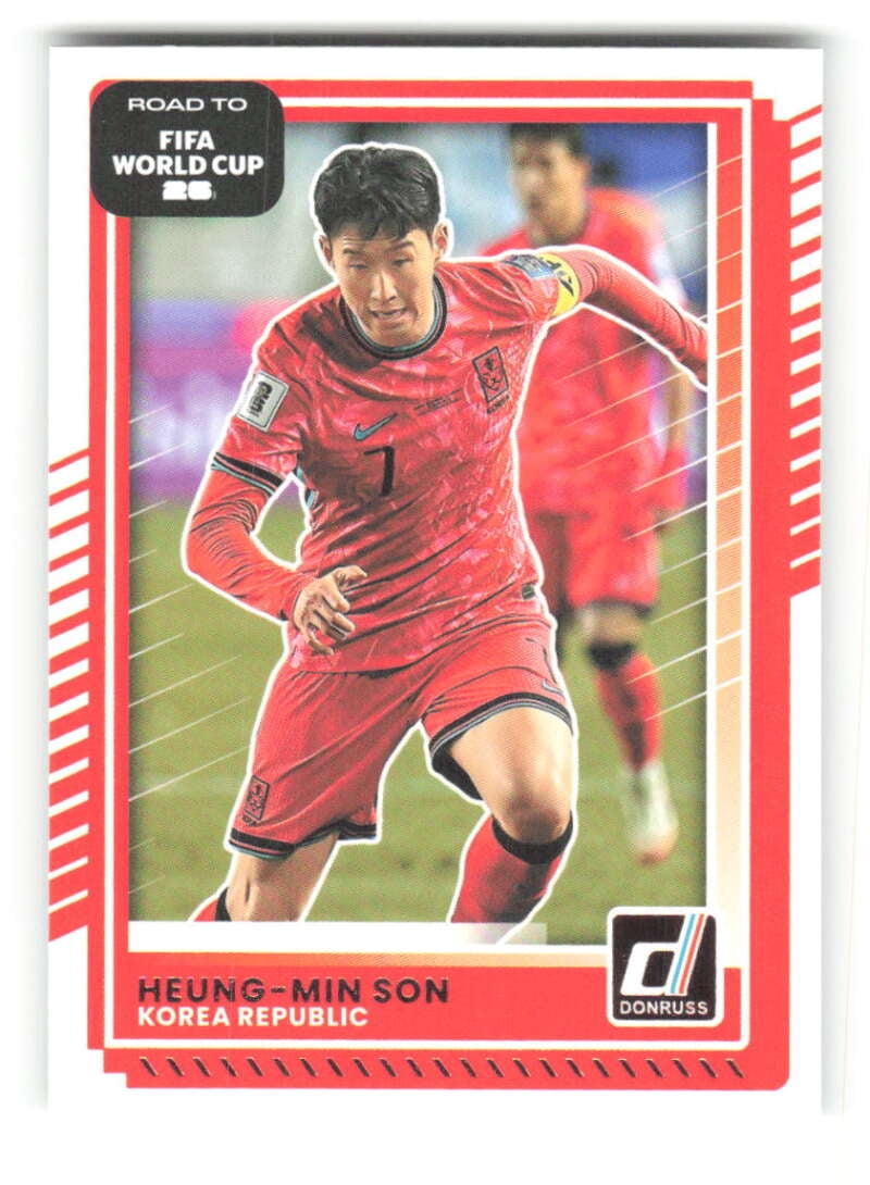 2025-26 Donruss Road to FIFA World Cup #102 Heung-Min Son Korea